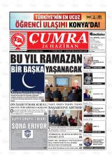 ÇUMRA 26 HAZİRAN