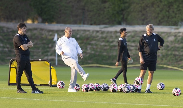 Al Shabab ile anlaşmıştı... Fatih Terim ilk antrenmanına çıktı!