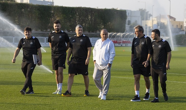 Al Shabab ile anlaşmıştı... Fatih Terim ilk antrenmanına çıktı!