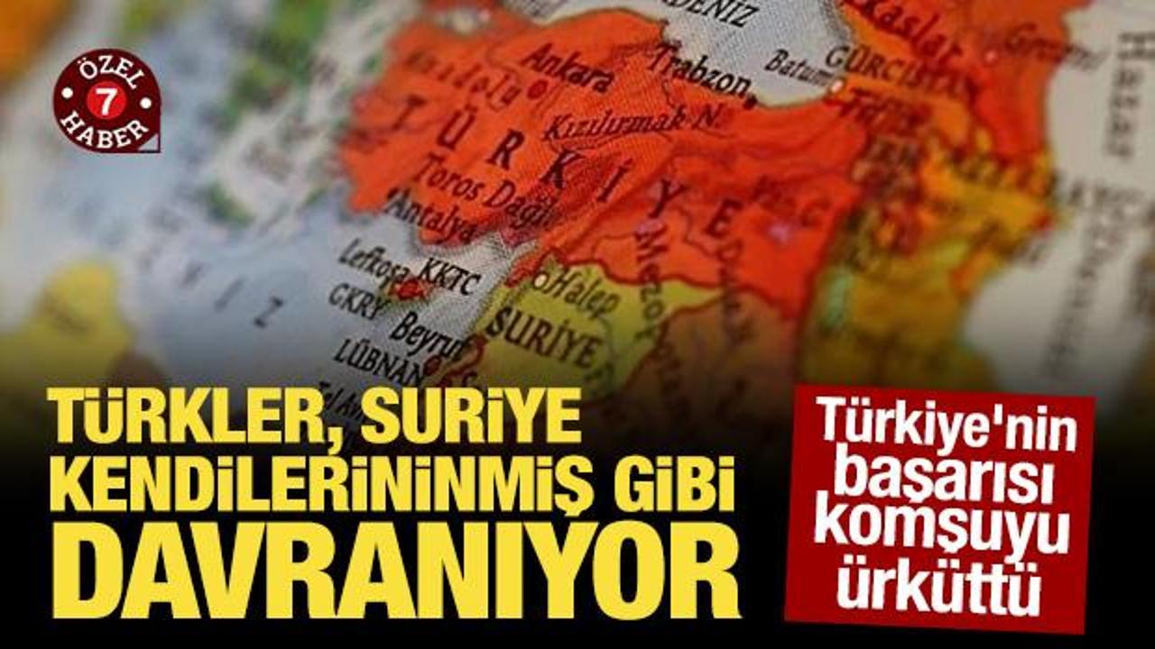 Türkiye’nin başarısı komşuyu ürküttü: Türkler, Suriye kendilerininmiş gibi davranıyor