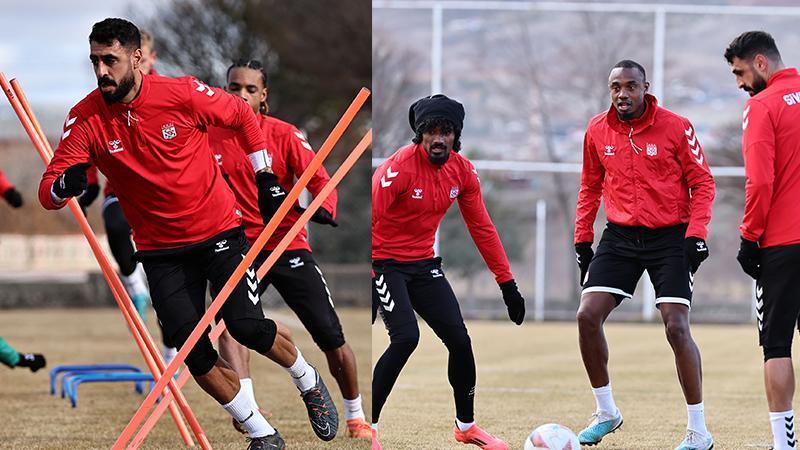 Sivasspor’da Trabzonspor maçı hazırlıkları sürüyor