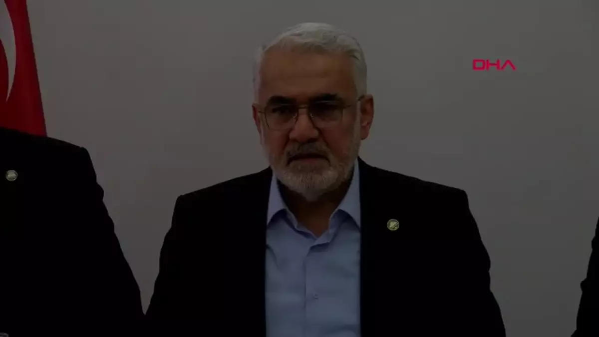 HÜDA PAR Genel Başkanı Yapıcıoğlu’ndan Silahların Bırakılması Çağrısı