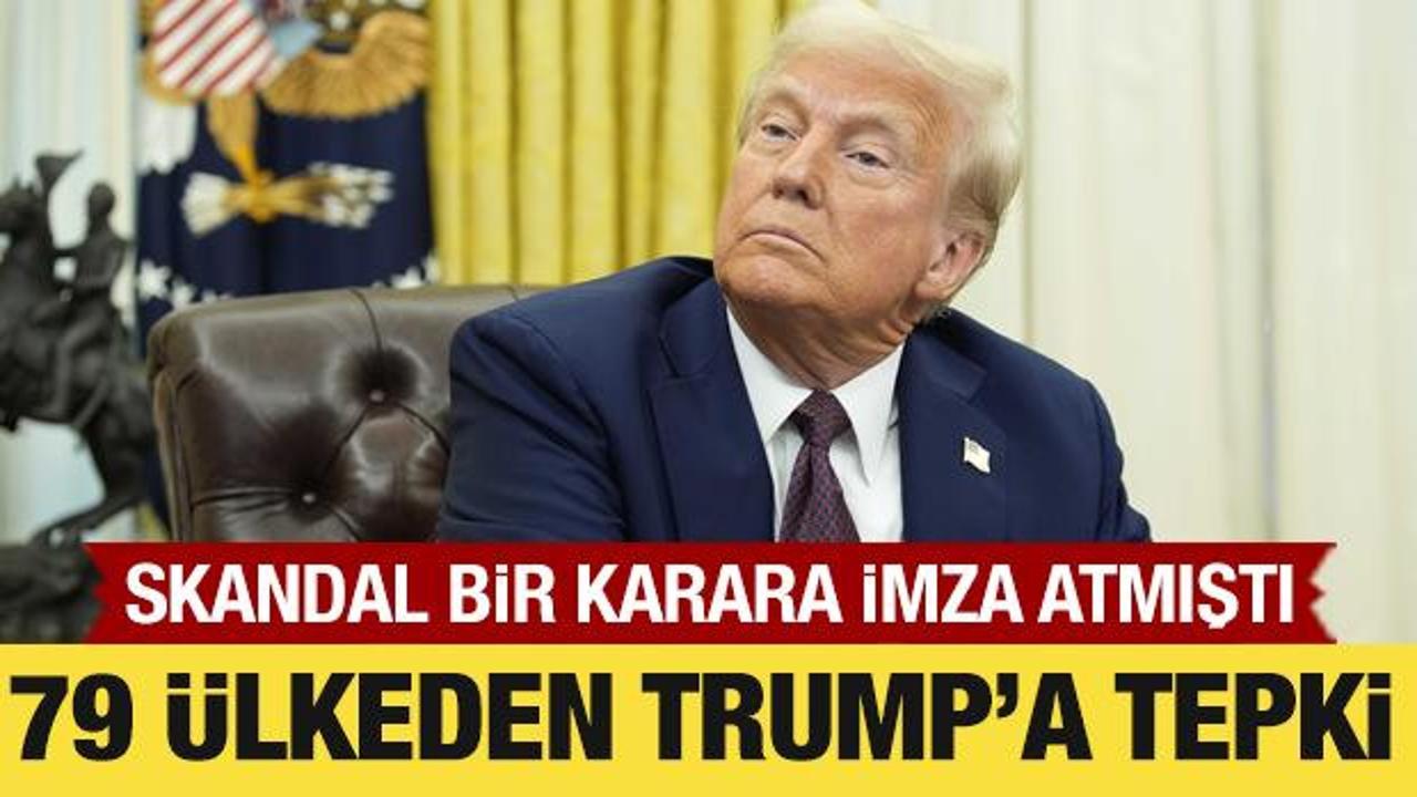Trump’ın skandal UCM kararına 79 ülkeden tepki!