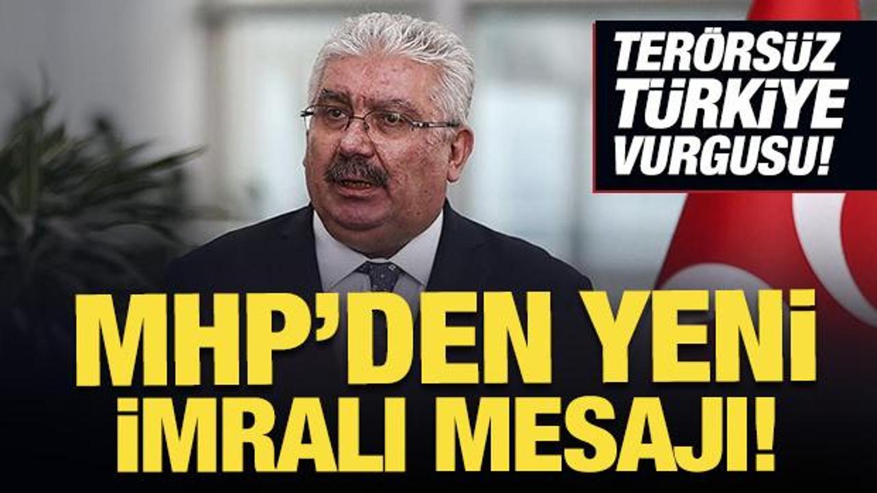 MHP’li Semih Yalçın’dan yeni İmralı mesajı!