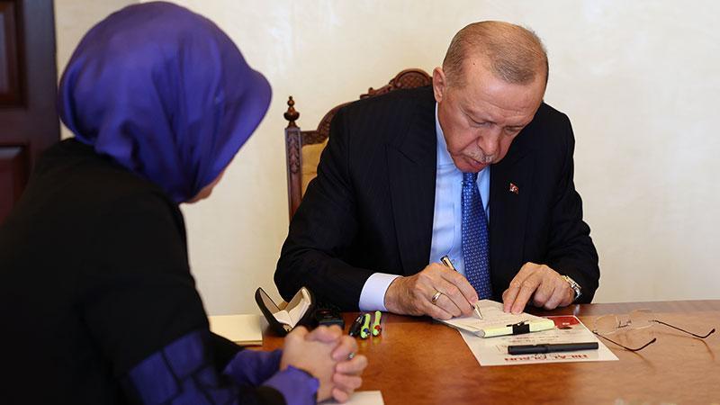 Cumhurbaşkanı Erdoğan, Kurban vekaletini Türk Kızılayı’na verdi