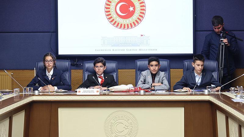 Çocuk Hakları Alt Komisyonu, TBMM’de çocukları ağırladı