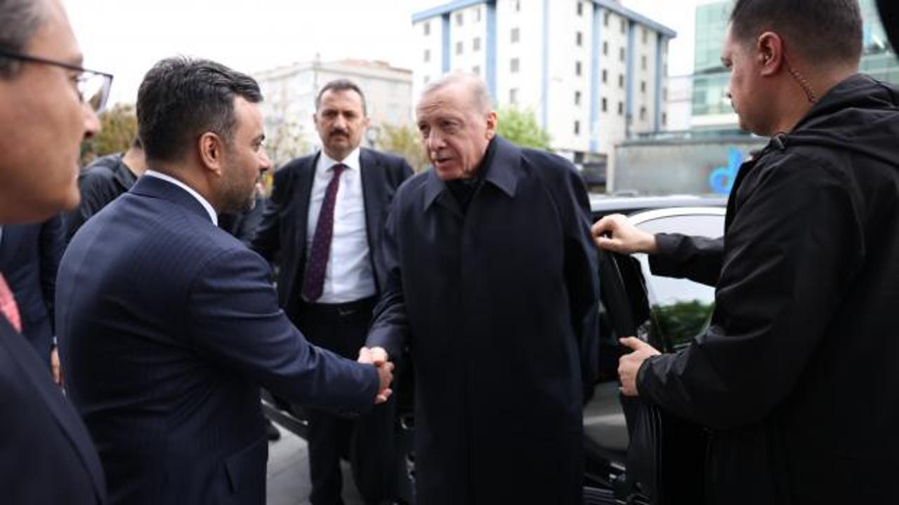 Cumhurbaşkanı Erdoğan’dan Bağcılar Belediyesi’ne ziyaret