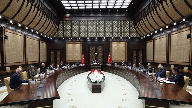 Cumhurbaşkanı Erdoğan, Cumhurbaşkanlığı Politika Kurullarının başkanvekillerini kabul etti