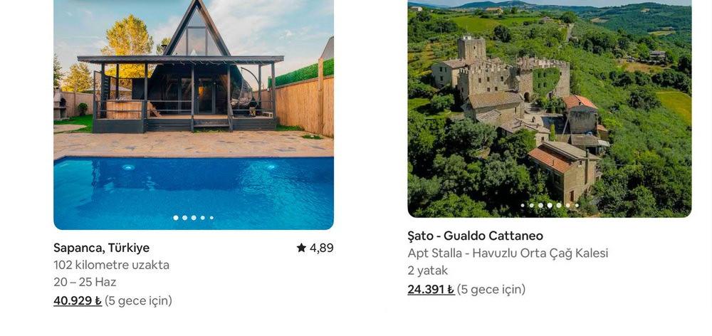 İzahı olmayan fiyat! Sapanca'nın yarı fiyatına İtalya'da şato tatili