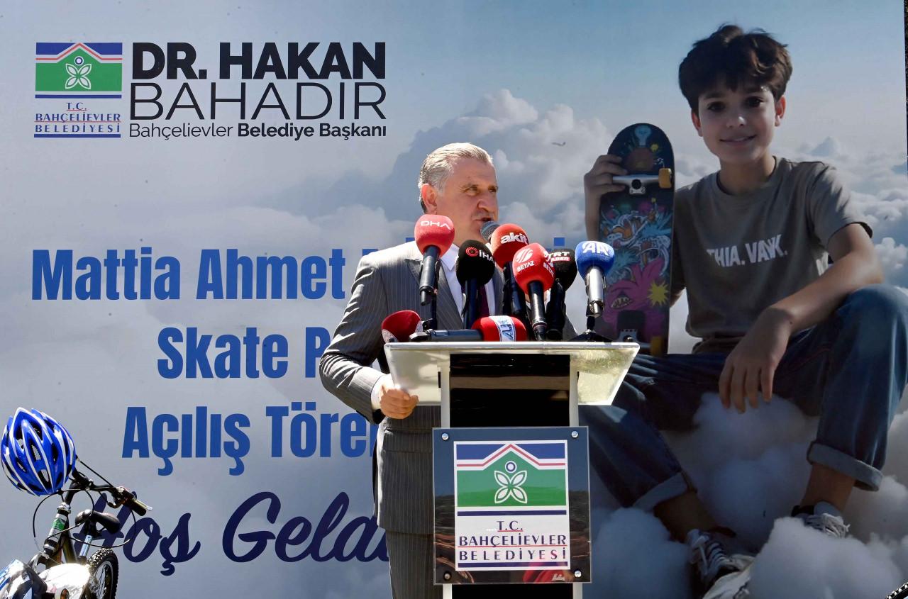 Mattia Ahmet’in adı Bahçelievler’de yaşayacak