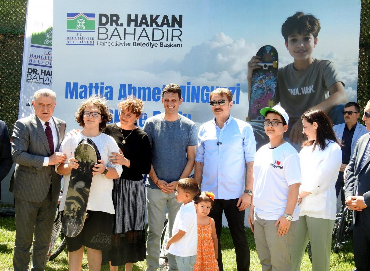 Mattia Ahmet’in adı Bahçelievler’de yaşayacak