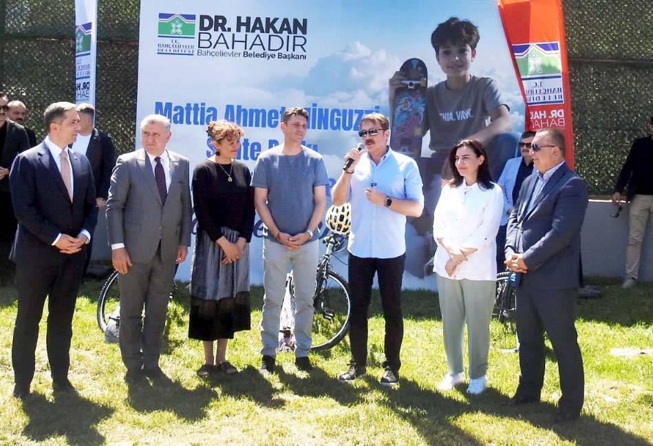 Mattia Ahmet’in adı Bahçelievler’de yaşayacak