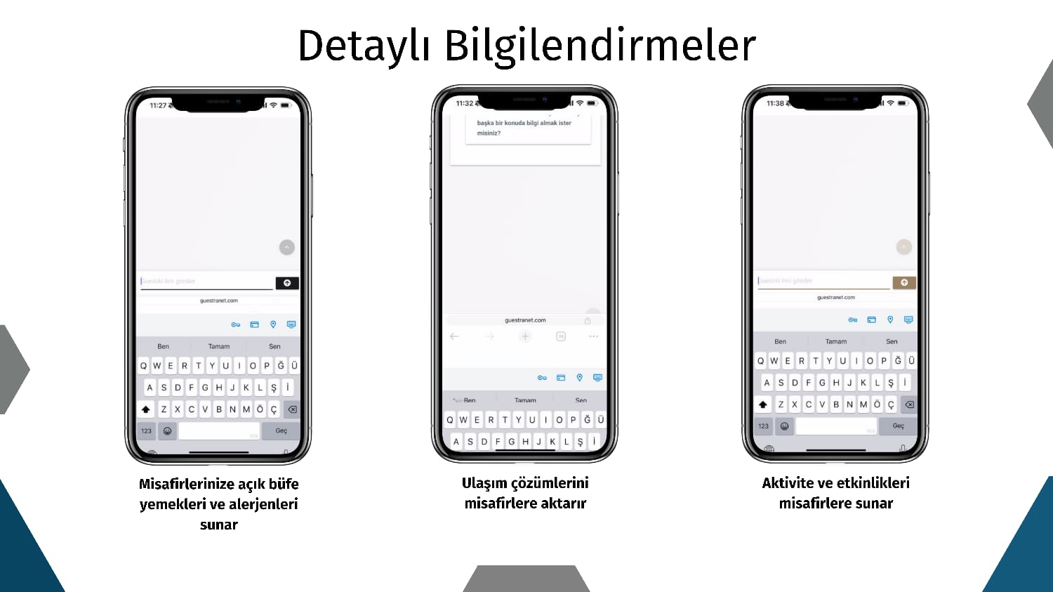 Otellere özel GuestAI Yapay zeka misafir asistanı AYZ Bilişim tarafından geliştirdi!