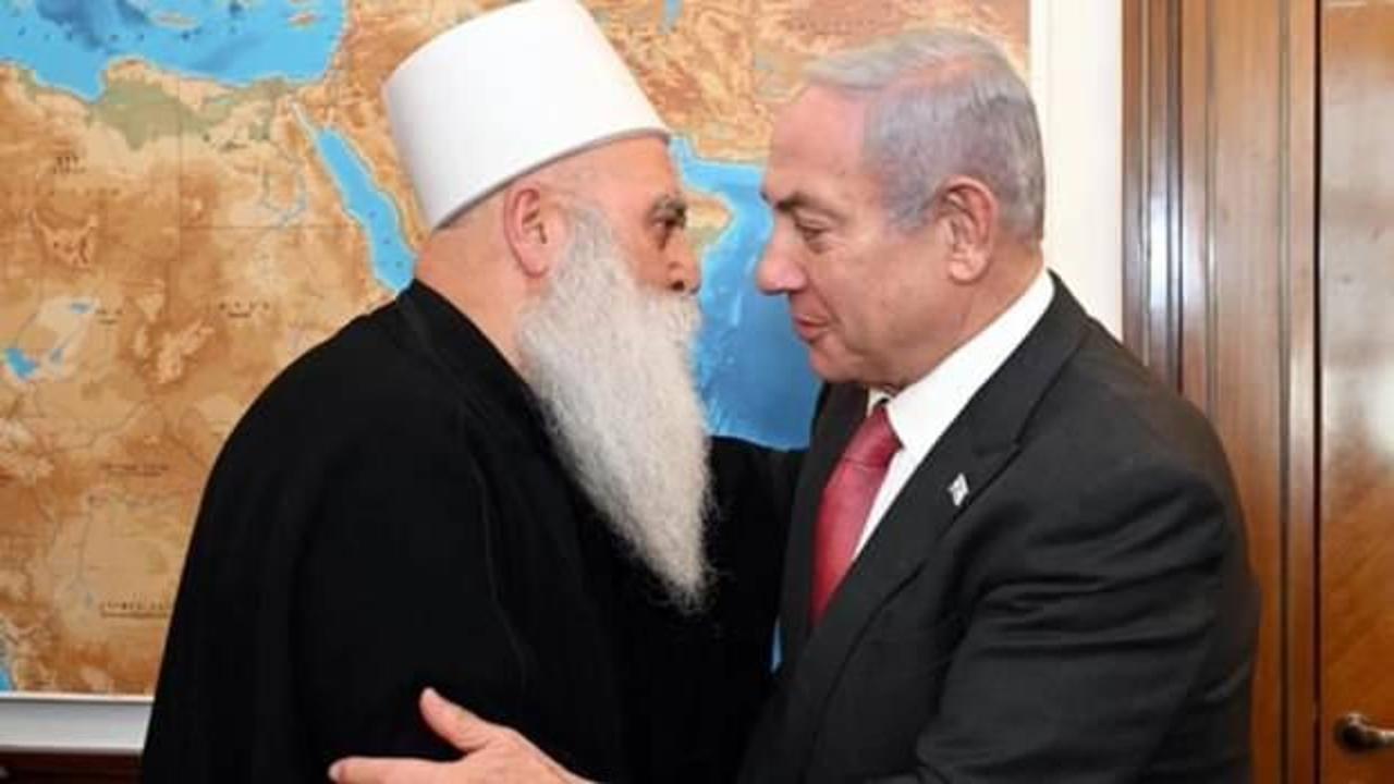 Netanyahu, Dürzi lider Tarif ile görüştü!