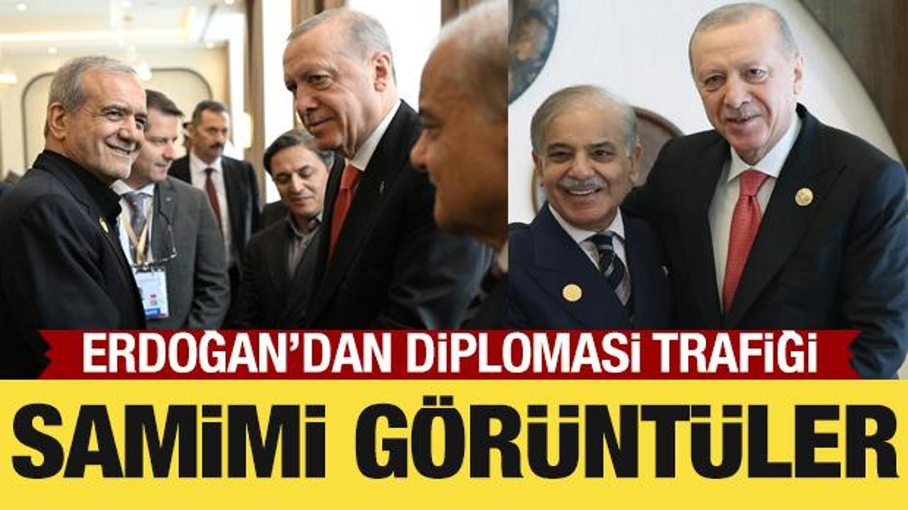 Cumhurbaşkanı Erdoğan’dan diplomasi trafiği!