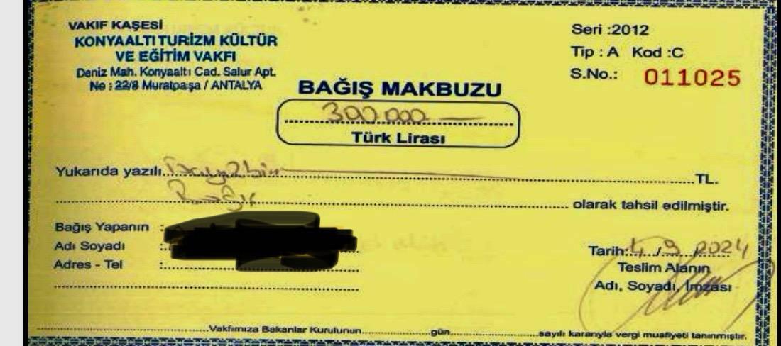 Antalya Büyükşehir Belediyesi'nde bağış görünümlü rüşvet skandalı!