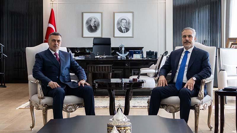 Bakan Fidan, Basra Valisi Eydani’yi kabul etti