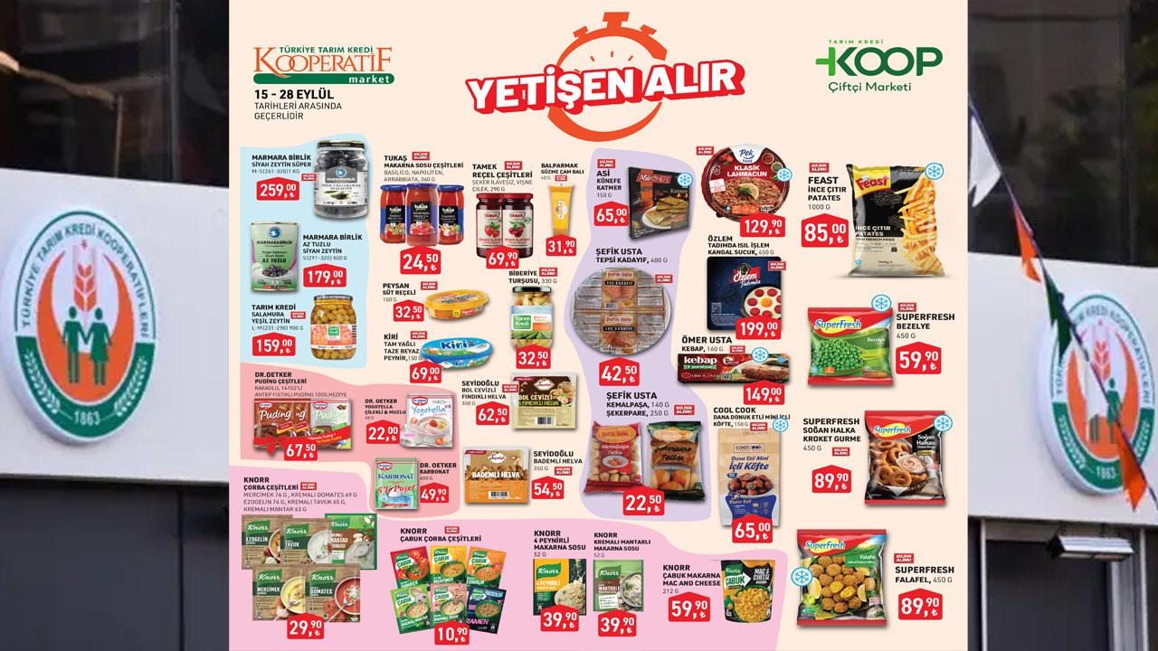 Tarım Kredi Market'te etiket fiyatları düştü: İndirimli ürünler AÇIKLANDI!