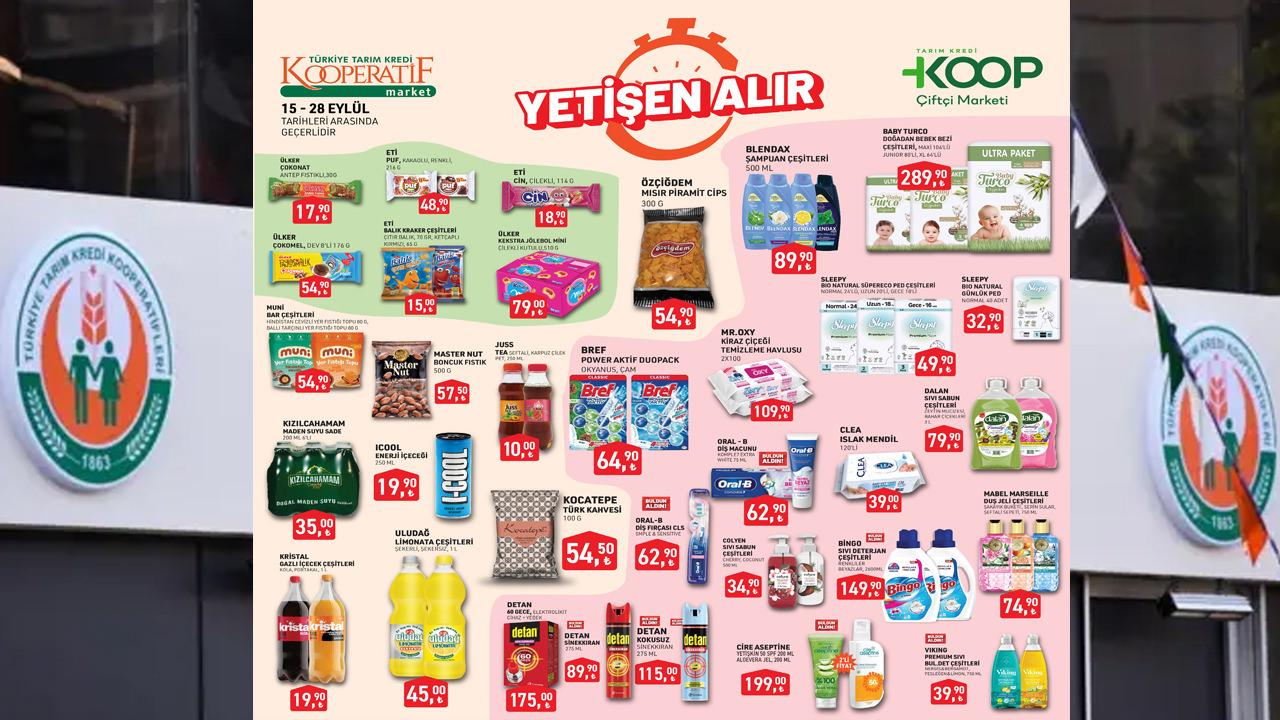Tarım Kredi Market'te etiket fiyatları düştü: İndirimli ürünler AÇIKLANDI!