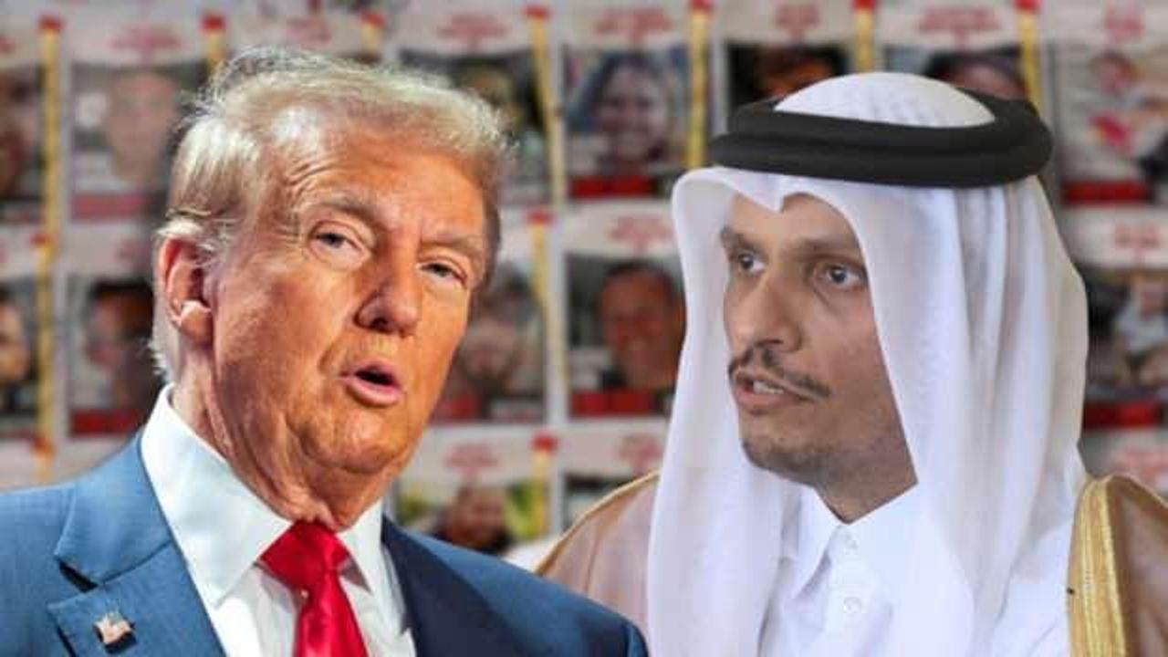 Trump’la Katar Başbakanı yemekte görüştü