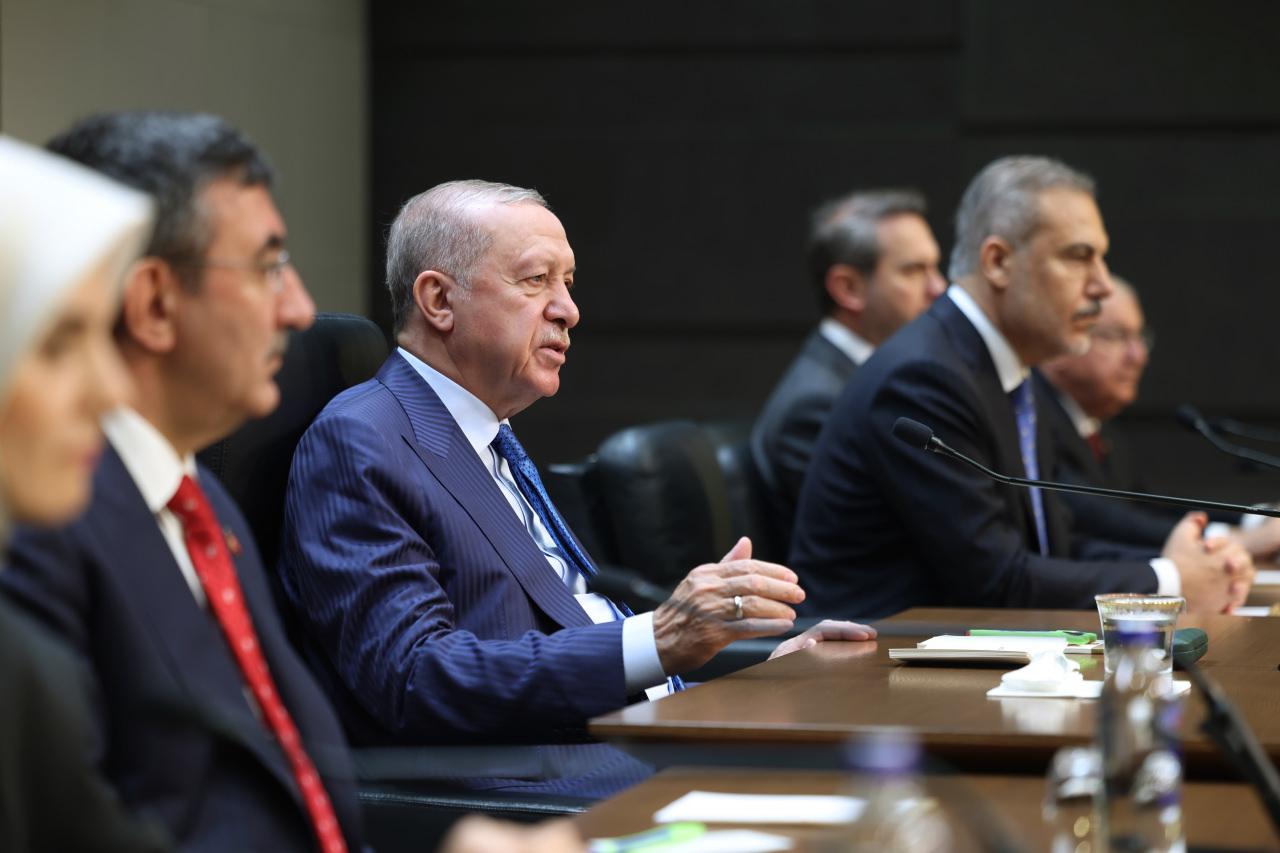 Cumhurbaşkanı Erdoğan: BMGK'da Filistin'i tanıyan devletler olacak