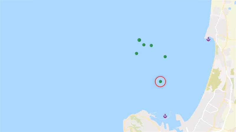 Zamanlamaya dikkat! İsrail limanında harita üzerinden alçaklık!