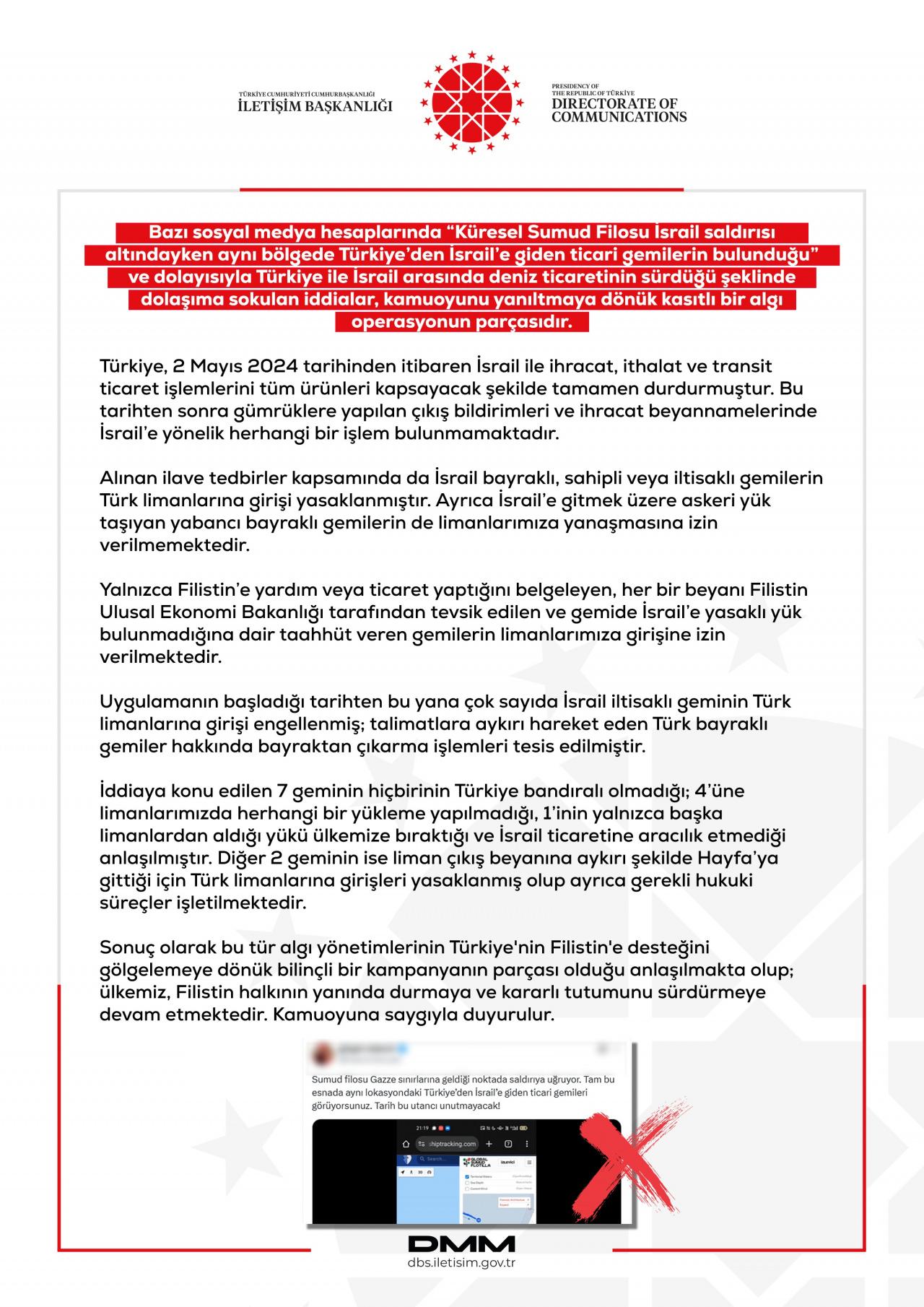 Zamanlamaya dikkat! İsrail limanında harita üzerinden alçaklık!