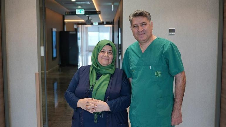 Belçika’dan Türkiye’ye gelen endometrium kanseri hasta sağlığına kavuştu