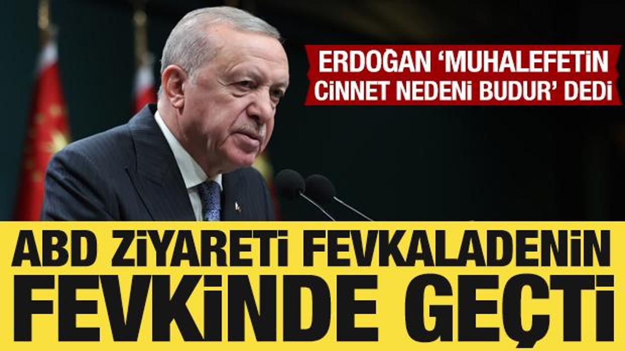 Cumhurbaşkanı Erdoğan’dan Kabine Toplantısı sonrası önemli açıklamalar