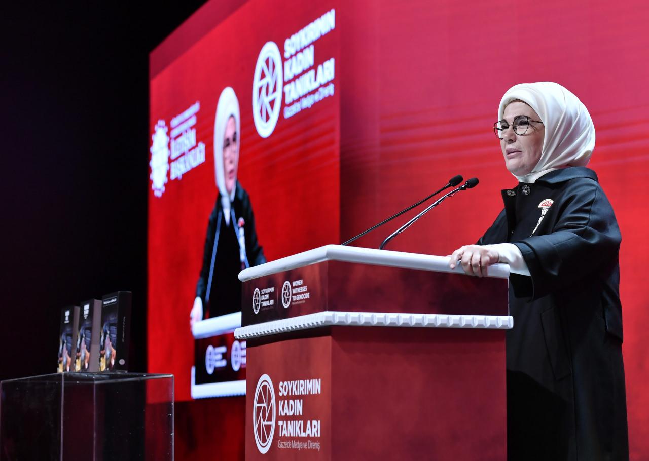 Emine Erdoğan'dan Gazze mesajı