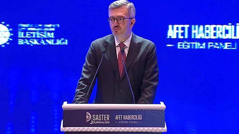 İletişim Başkanı Duran: Afet haberciliği ders müfredatı geliştirilmesini önemsiyorum