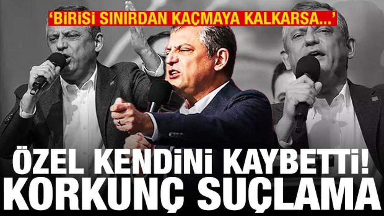 Özgür Özel’den AK Parti’ye “FETÖ’cüler gibi kaçacaksınız” iması