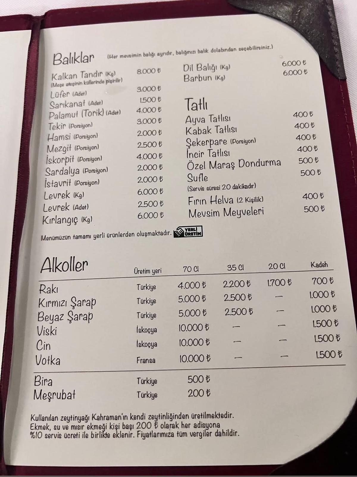 Rahmi Koç’un torunlarıyla gittiği balıkçının fiyatları ortaya çıktı! Küver bile şoke etti