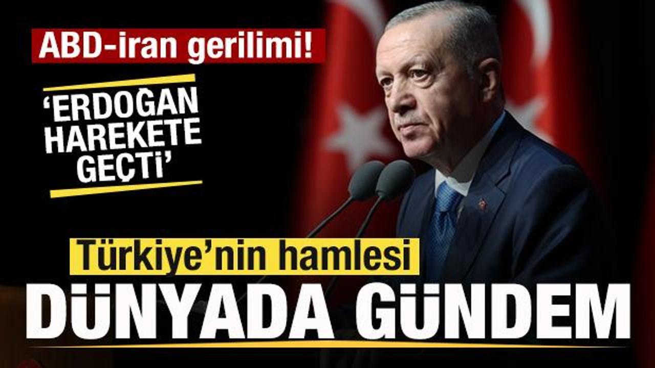 ABD-İran gerilimi! Türkiye dünya medyasında gündem oldu!