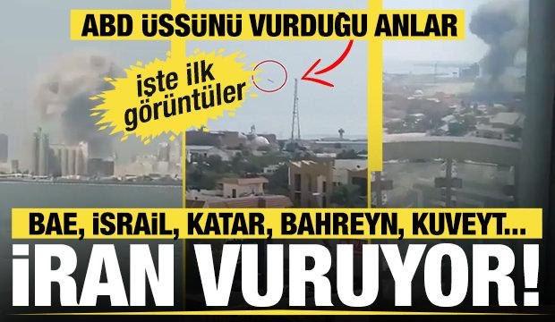 İran, Körfez'deki ABD üslerini vuruyor: Bir kişi öldü
