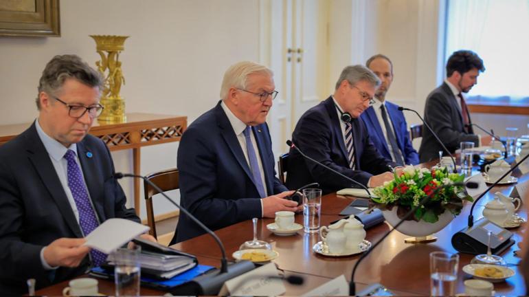 Suriye Cumhurbaşkanı Ahmed Şara, Almanya’da