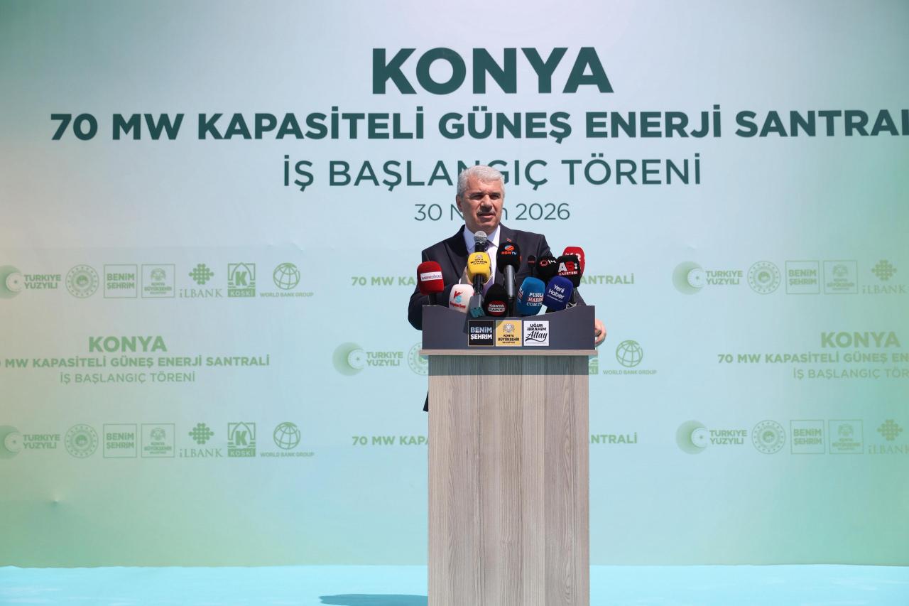 Konya Büyükşehir’den yenilenebilir enerjide dev atılım