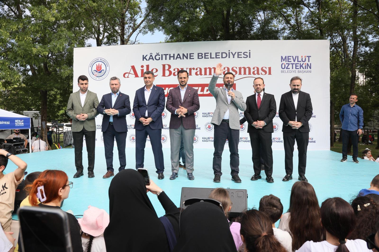 Kağıthane Belediyesi’nden Hasbahçe Mesiresi’nde ‘aile bayramlaşması’