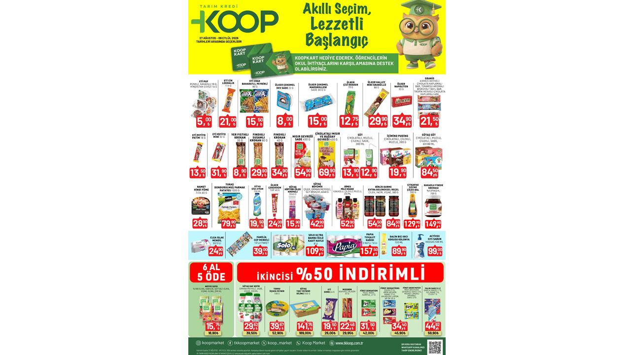 Tarım Kredi KOOP Market'te sevindiren indirim! Fiyatlar resmen düştü