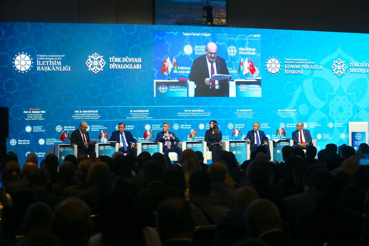 Türk dünyasının geleceği Bakü'de İletişim Başkanlığı'nın panelinde ele alındı