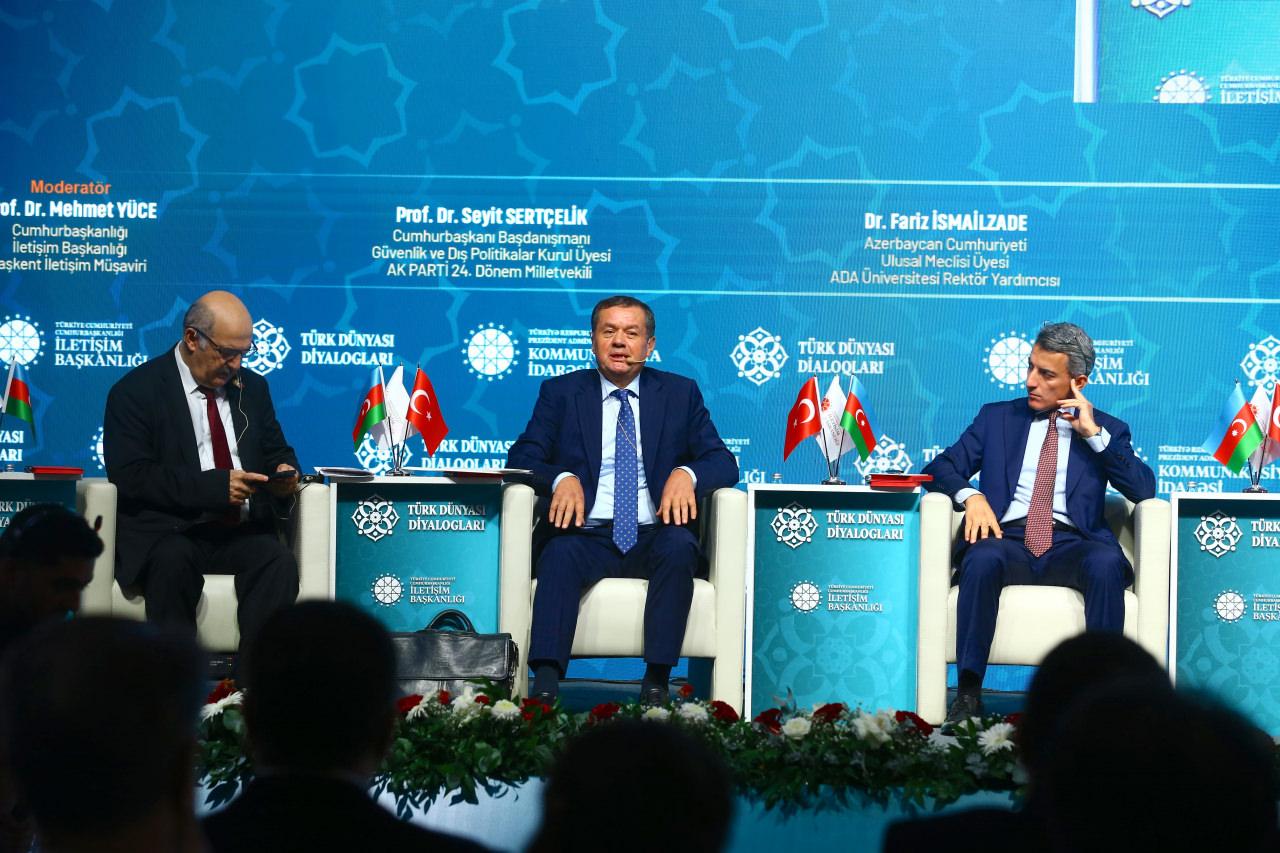 Türk dünyasının geleceği Bakü'de İletişim Başkanlığı'nın panelinde ele alındı
