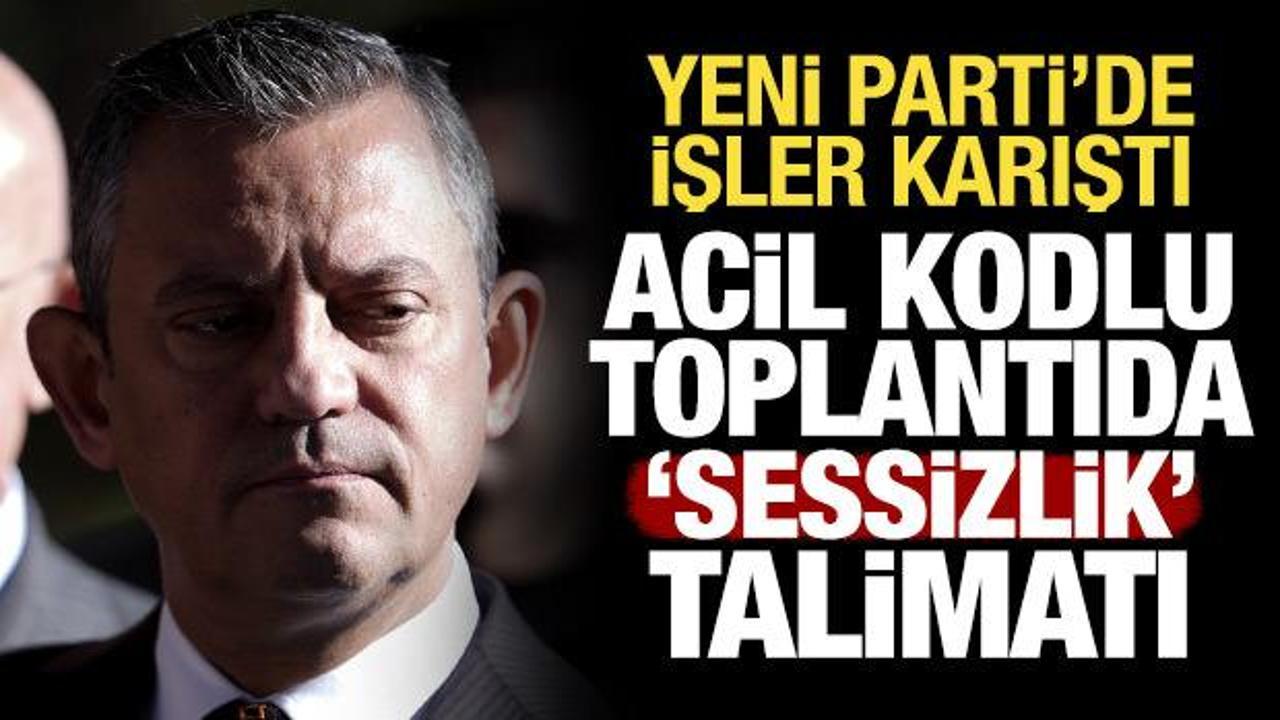Yeni Parti’de adaylık tartışmaları krizi: Acil toplantıda ‘sessiz olun’ talimatı